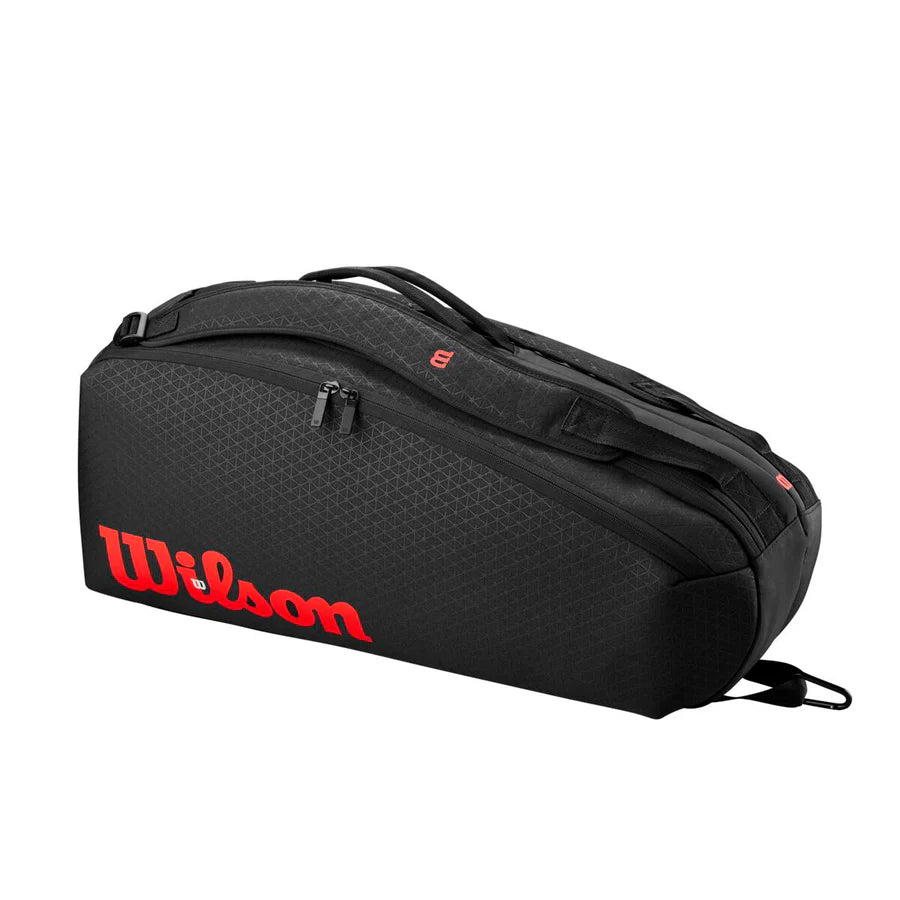 CLASH V3 6PK RACQUET BAG BLACK/Infrared