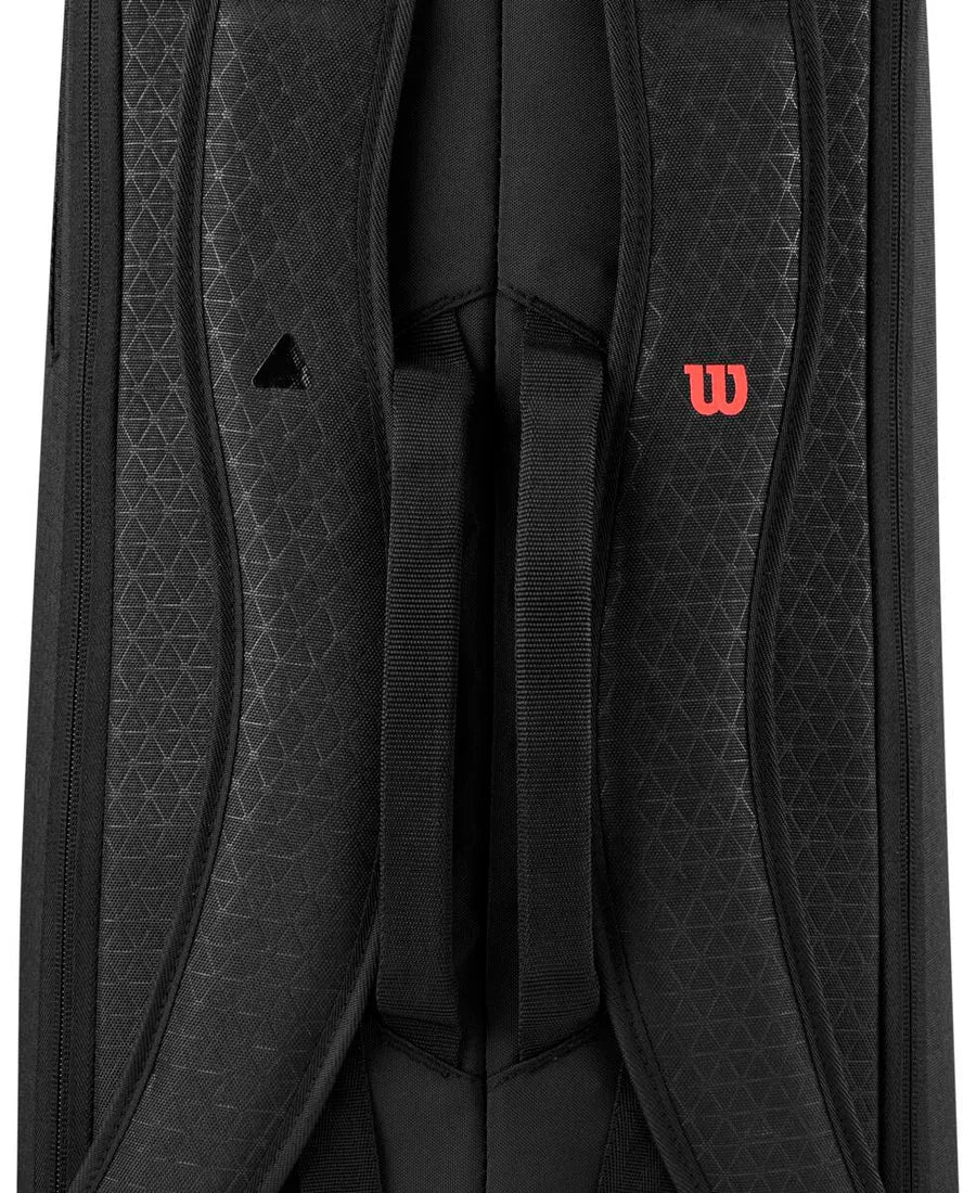 CLASH V3 6PK RACQUET BAG BLACK/Infrared
